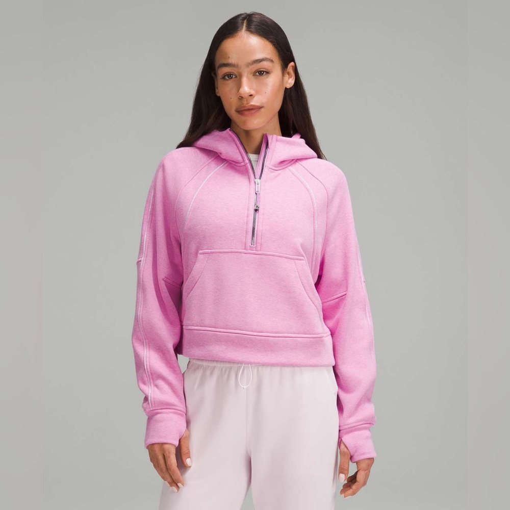 Lululemon Scuba Oversized Half-Zip Hoodie Plush - M/L